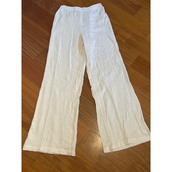 L Space Pants - NWT L*Space California Cotton Wide Leg Pants